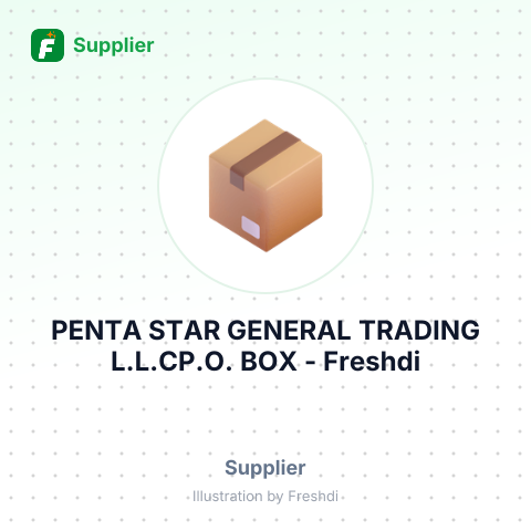 PENTA STAR GENERAL TRADING L.L.CP.O. BOX – summary card, no photo uploaded yet