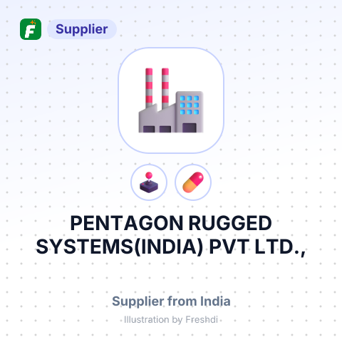 PENTAGON RUGGED SYSTEMS(INDIA) PVT LTD., – summary card, no photo uploaded yet