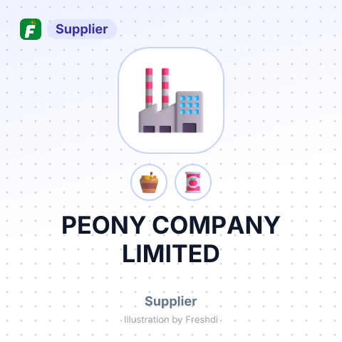PEONY COMPANY LIMITED – summary card, no photo uploaded yet