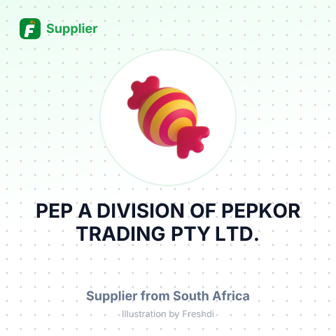 PEP A DIVISION OF PEPKOR TRADING PTY LTD. – summary card, no photo uploaded yet