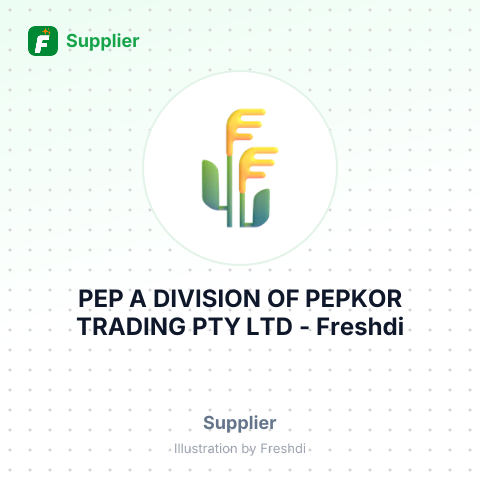 PEP A DIVISION OF PEPKOR TRADING PTY LTD – summary card, no photo uploaded yet