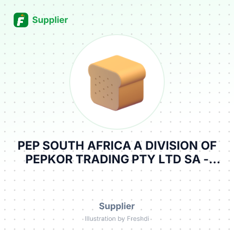 PEP SOUTH AFRICA A DIVISION OF PEPKOR TRADING PTY LTD SA – summary card, no photo uploaded yet