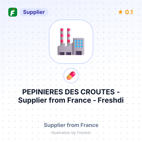 PEPINIERES DES CROUTES – summary card, no photo uploaded yet