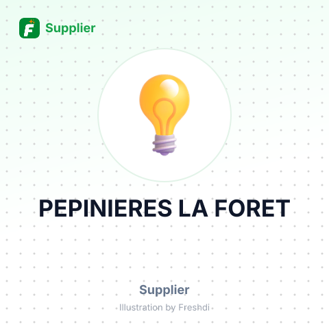 PEPINIERES LA FORET – summary card, no photo uploaded yet
