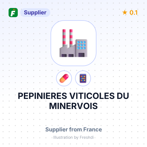 PEPINIERES VITICOLES DU MINERVOIS – summary card, no photo uploaded yet