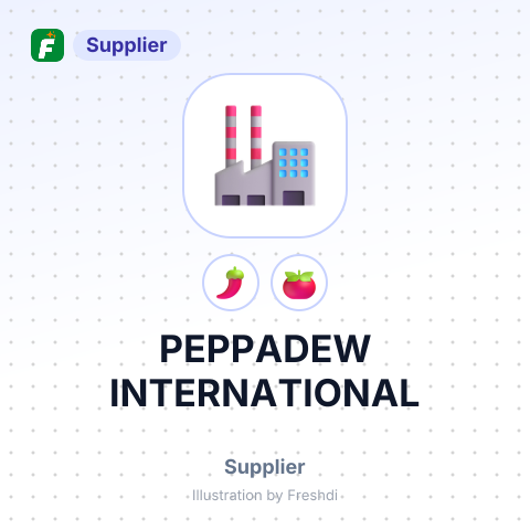 PEPPADEW INTERNATIONAL – summary card, no photo uploaded yet