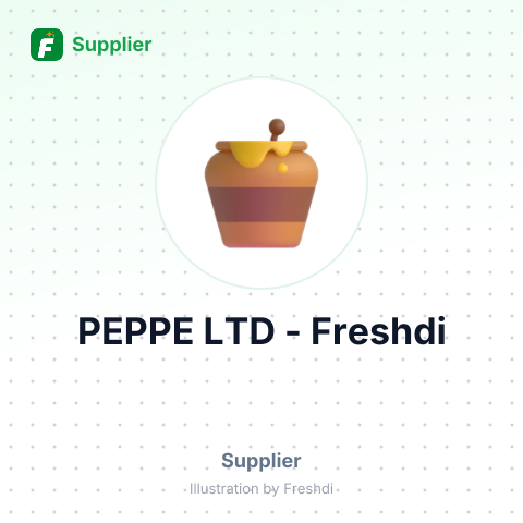 PEPPE LTD – summary card, no photo uploaded yet