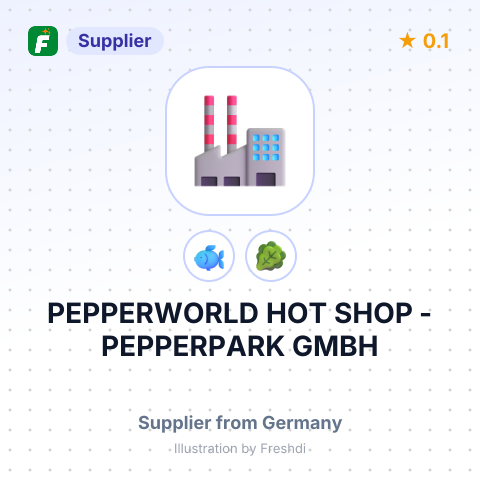 PEPPERWORLD HOT SHOP - PEPPERPARK GMBH – summary card, no photo uploaded yet