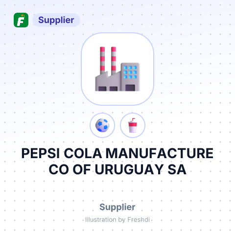 PEPSI COLA MANUFACTURE CO OF URUGUAY SA – summary card, no photo uploaded yet