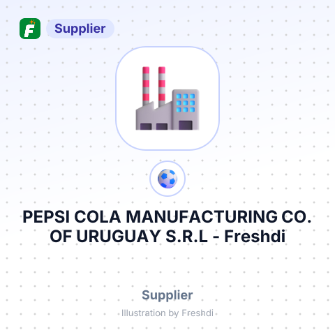 PEPSI COLA MANUFACTURING CO. OF URUGUAY S.R.L – summary card, no photo uploaded yet