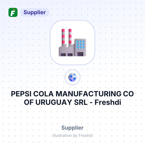 PEPSI COLA MANUFACTURING CO OF URUGUAY SRL – summary card, no photo uploaded yet