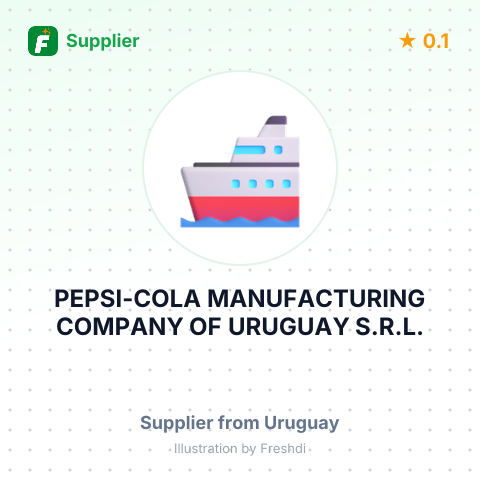 PEPSI-COLA MANUFACTURING COMPANY OF URUGUAY S.R.L. – summary card, no photo uploaded yet