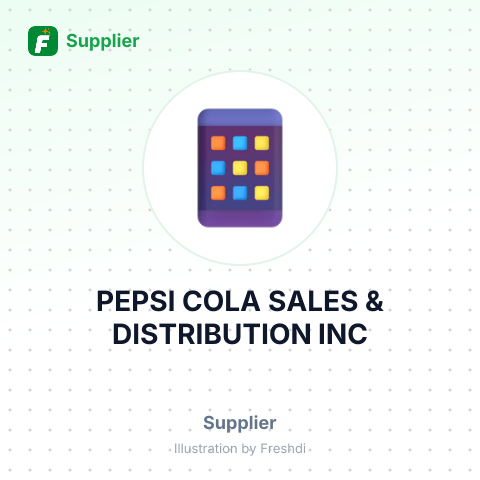 PEPSI COLA SALES & DISTRIBUTION INC – summary card, no photo uploaded yet