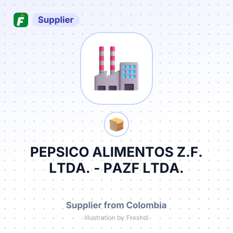 PEPSICO ALIMENTOS Z.F. LTDA. - PAZF LTDA. – summary card, no photo uploaded yet