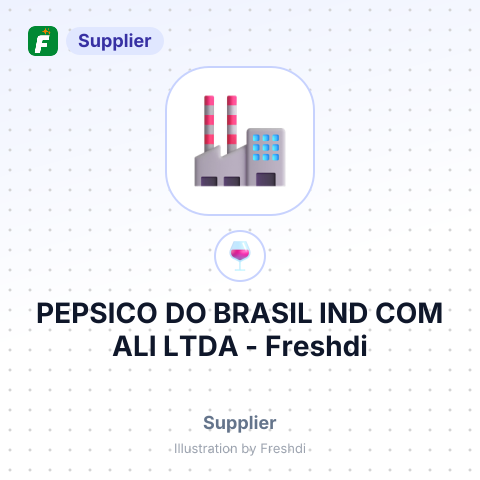 PEPSICO DO BRASIL IND COM ALI LTDA – summary card, no photo uploaded yet
