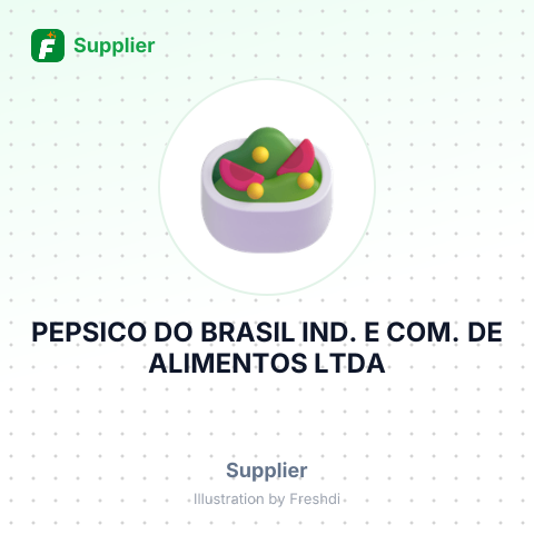 PEPSICO DO BRASIL IND. E COM. DE ALIMENTOS LTDA – summary card, no photo uploaded yet
