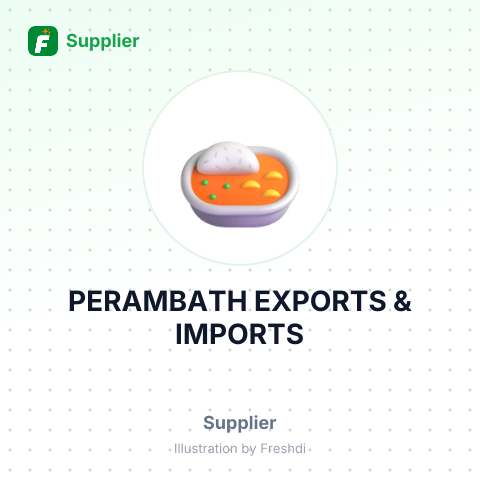 PERAMBATH EXPORTS & IMPORTS – summary card, no photo uploaded yet
