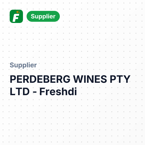 PERDEBERG WINES PTY LTD – summary card, no photo uploaded yet