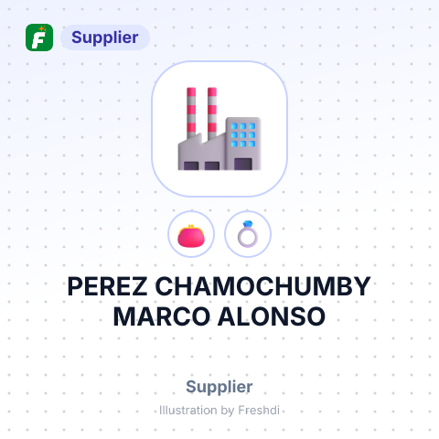 PEREZ CHAMOCHUMBY MARCO ALONSO – summary card, no photo uploaded yet