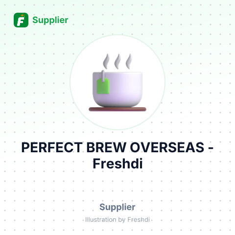 PERFECT BREW OVERSEAS – summary card, no photo uploaded yet