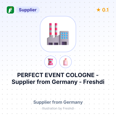 PERFECT EVENT COLOGNE – summary card, no photo uploaded yet