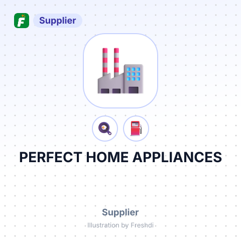 PERFECT HOME APPLIANCES – summary card, no photo uploaded yet