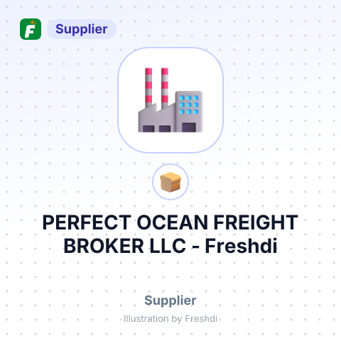 PERFECT OCEAN FREIGHT BROKER LLC – summary card, no photo uploaded yet