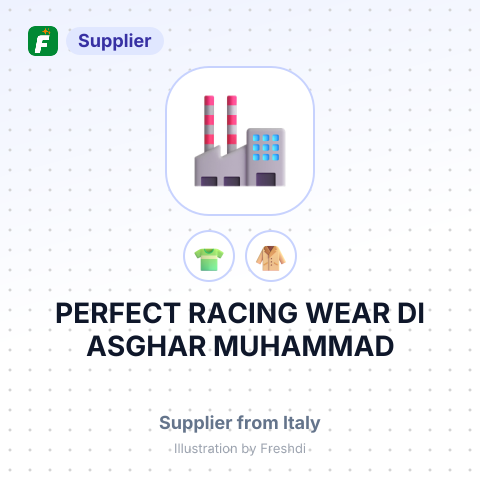 PERFECT RACING WEAR DI ASGHAR MUHAMMAD – summary card, no photo uploaded yet