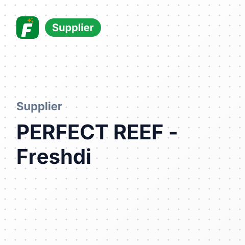 PERFECT REEF – summary card, no photo uploaded yet