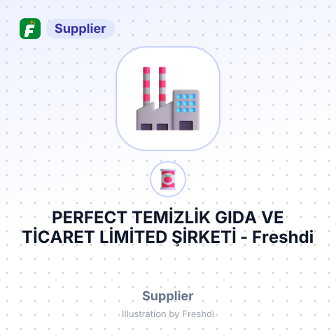PERFECT TEMİZLİK GIDA VE TİCARET LİMİTED ŞİRKETİ – summary card, no photo uploaded yet