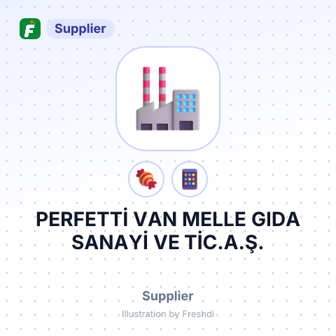 PERFETTİ VAN MELLE GIDA SANAYİ VE TİC.A.Ş. – summary card, no photo uploaded yet