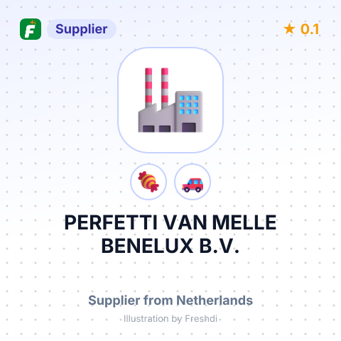 PERFETTI VAN MELLE BENELUX B.V. – summary card, no photo uploaded yet