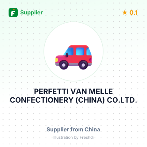 PERFETTI VAN MELLE CONFECTIONERY (CHINA) CO.LTD. – summary card, no photo uploaded yet