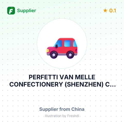 PERFETTI VAN MELLE CONFECTIONERY (SHENZHEN) CO LTD. – summary card, no photo uploaded yet