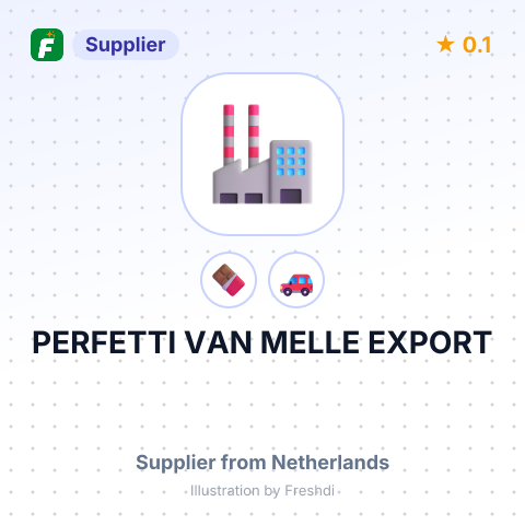 PERFETTI VAN MELLE EXPORT – summary card, no photo uploaded yet