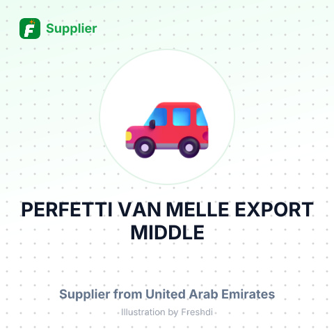 PERFETTI VAN MELLE EXPORT MIDDLE – summary card, no photo uploaded yet