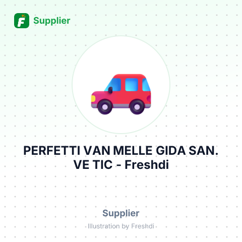 PERFETTI VAN MELLE GIDA SAN. VE TIC – summary card, no photo uploaded yet