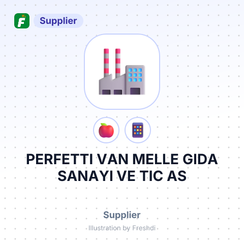 PERFETTI VAN MELLE GIDA SANAYI VE TIC AS – summary card, no photo uploaded yet