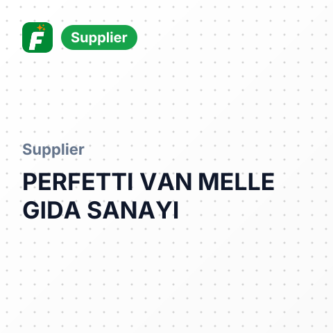 PERFETTI VAN MELLE GIDA SANAYI – summary card, no photo uploaded yet