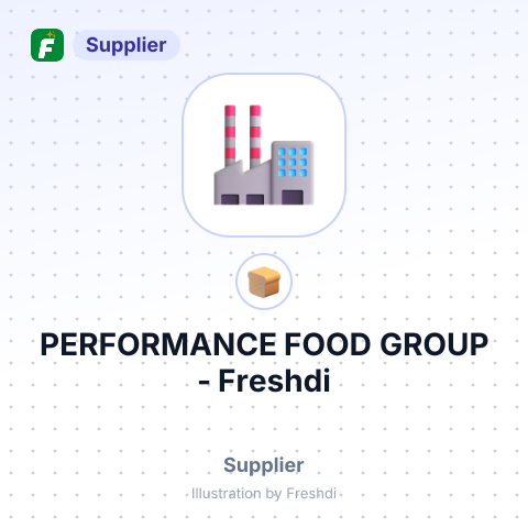 PERFORMANCE FOOD GROUP – summary card, no photo uploaded yet
