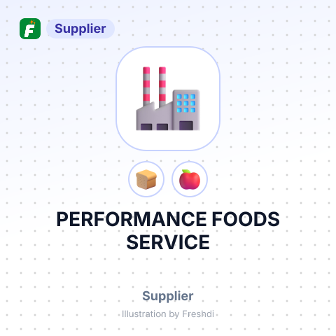 PERFORMANCE FOODS SERVICE – summary card, no photo uploaded yet