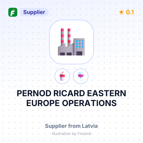 PERNOD RICARD EASTERN EUROPE OPERATIONS – summary card, no photo uploaded yet