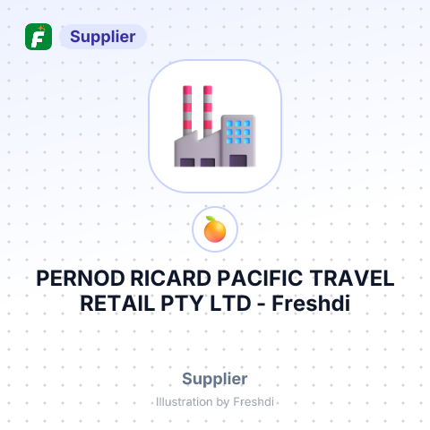 PERNOD RICARD PACIFIC TRAVEL RETAIL PTY LTD – summary card, no photo uploaded yet