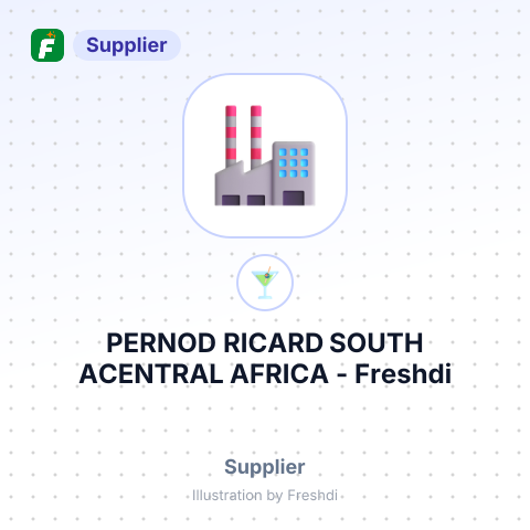 PERNOD RICARD SOUTH ACENTRAL AFRICA – summary card, no photo uploaded yet