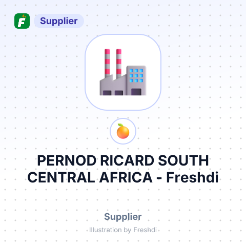 PERNOD RICARD SOUTH CENTRAL AFRICA – summary card, no photo uploaded yet
