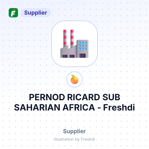 PERNOD RICARD SUB SAHARIAN AFRICA – summary card, no photo uploaded yet