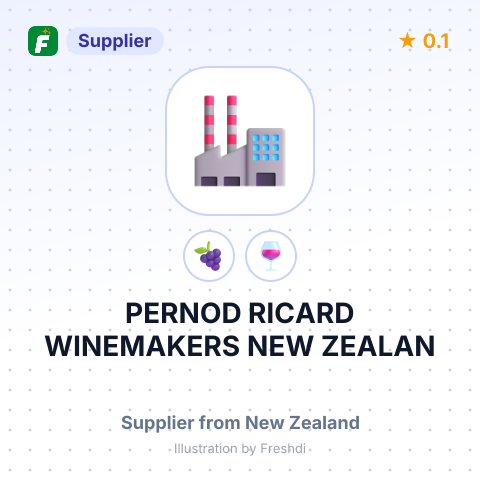 PERNOD RICARD WINEMAKERS NEW ZEALAN – summary card, no photo uploaded yet