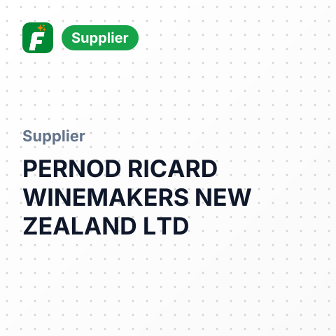 PERNOD RICARD WINEMAKERS NEW ZEALAND LTD – summary card, no photo uploaded yet