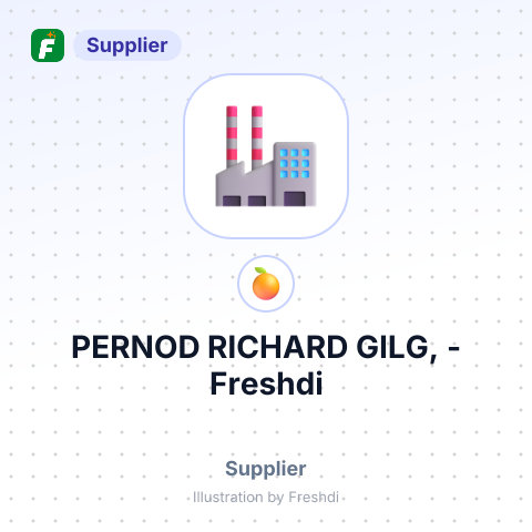 PERNOD RICHARD GILG, – summary card, no photo uploaded yet