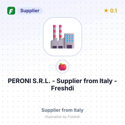 PERONI S.R.L. – summary card, no photo uploaded yet